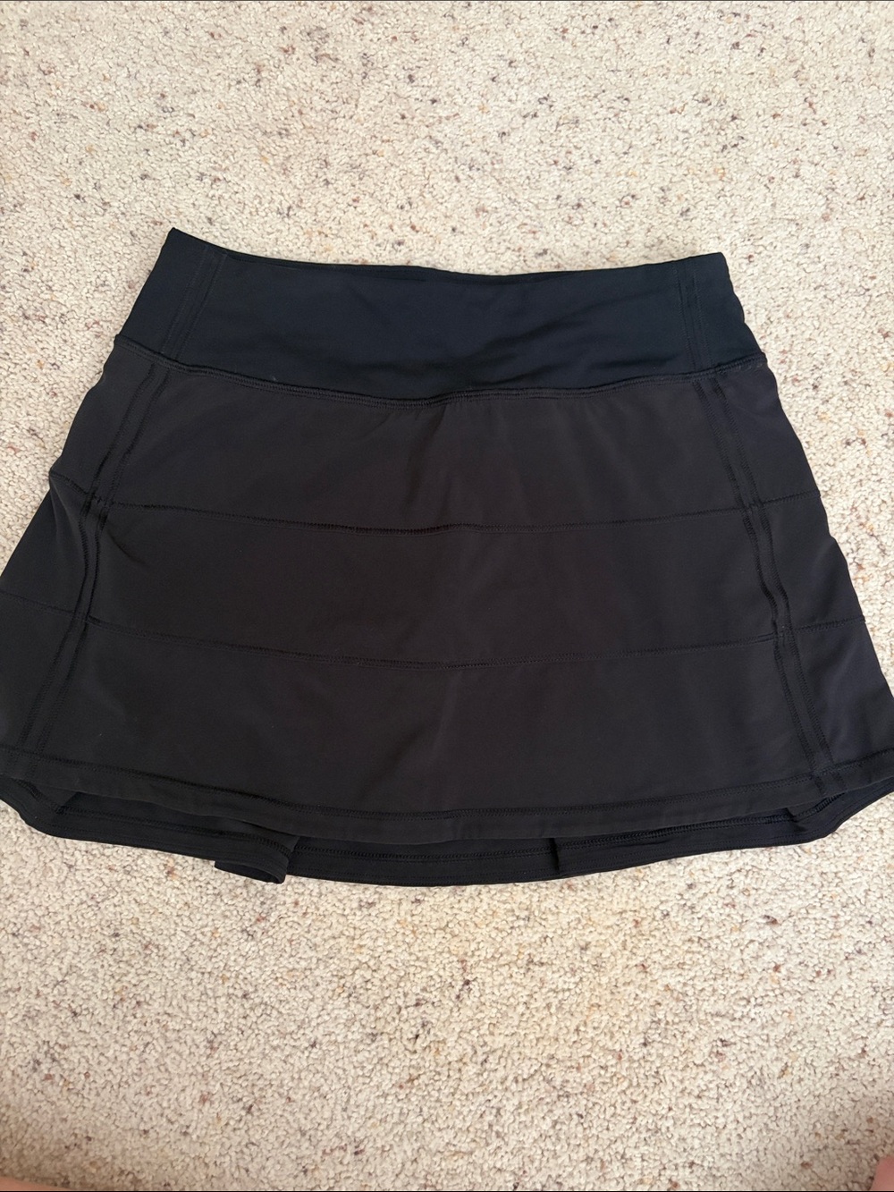 Lululemon Pace Rival MR Skirt Long size 2 Black